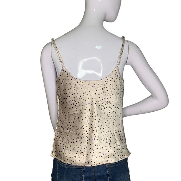 Style Rack Satin Top Sleeveless Adjustable Straps Size M - Picture 4 of 9